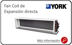 aire acondicionado fan coil de expansion directa